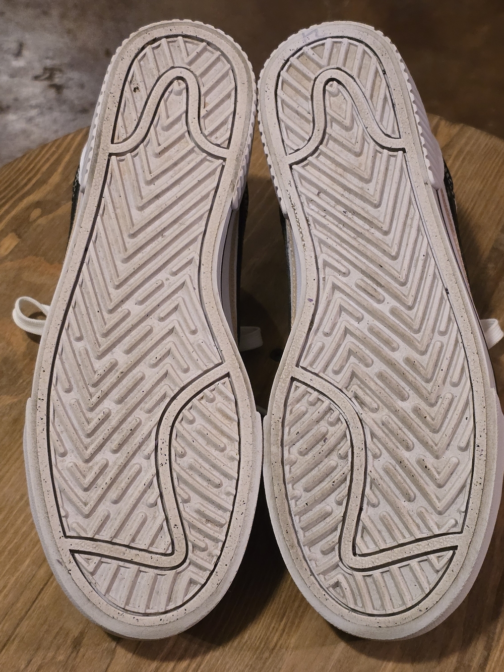 Nike Court Legacy Lift Platform Sneakers White Black DM7590-100 Women’s 8.5 - Picture 7 of 8